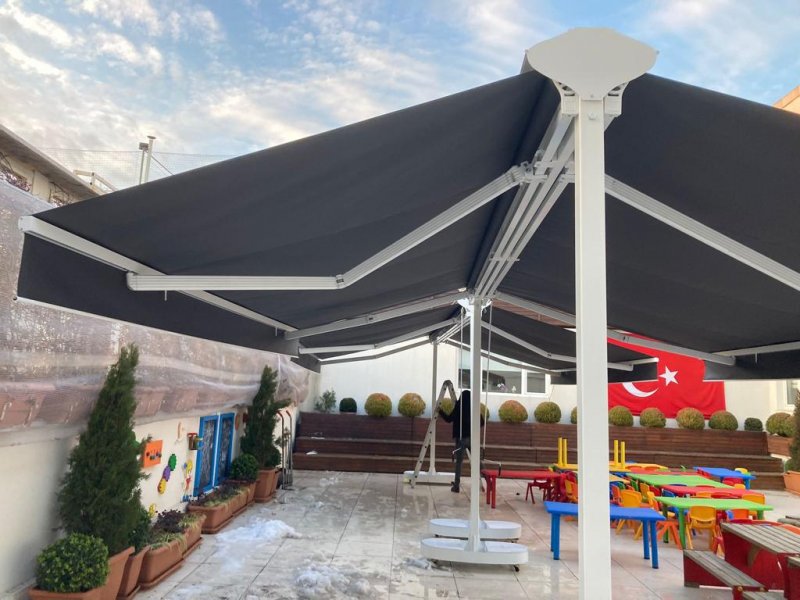 Çift Açılır Tente