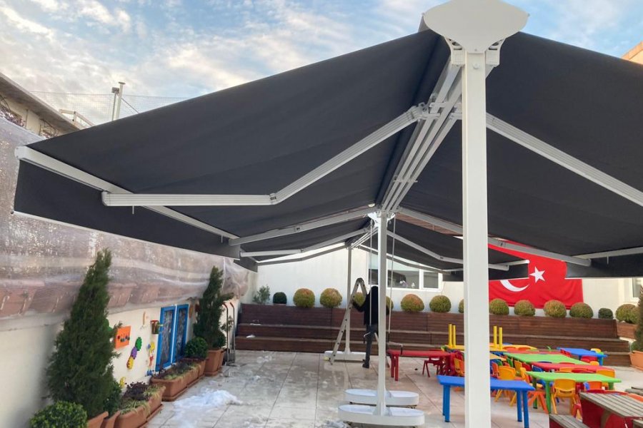 Çift Açılır Tente